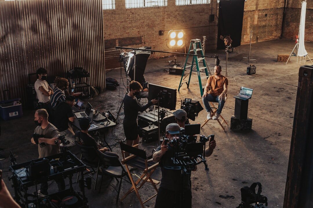Broadcasting equipment and media production setup